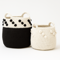 Tidy Up Storage Baskets Crochet Pattern