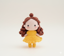 Sleeping Beauty Crochet Pattern – Princess Aurora Amigurumi Doll