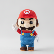 Mario Crochet Pattern – Super Mario Amigurumi Doll