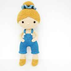 Hazel the Little Doll Crochet Pattern