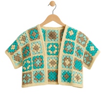 Earth and Sky Cardi Crochet Pattern PDF