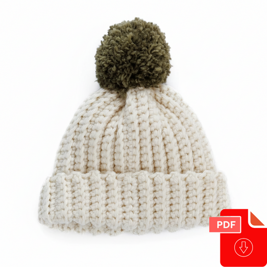 Buckleberry Ridge Crochet Hat Pattern