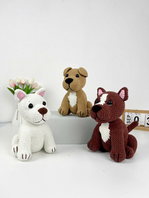 Amigurumi Crochet Dog Pattern Bundle
