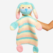 Huggable Hunny Lovey Knitting Pattern PDF