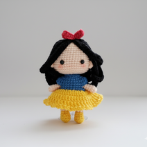 Snow White Crochet Pattern – Disney Princess Amigurumi Doll
