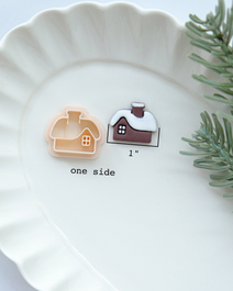 Winter Snowhouse Clay Cutters: Polymer Clay Jewelry Making