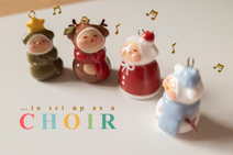 christmas collection - handmade polymer clay charm - choose between 4 designs