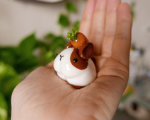 Chubby Bunny with Carrot