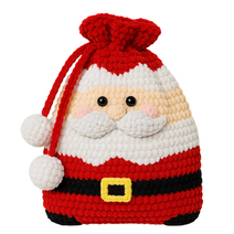 Santa Gift Bag Crochet Pattern PDF