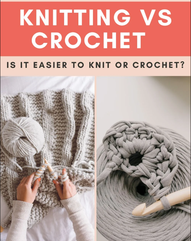 Crochet vs Knitting: Which One Should You Try First?