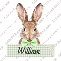 Custom Name Cabbit Digital Download