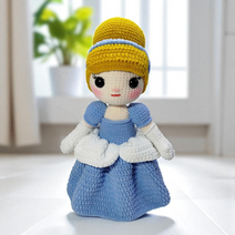 Cinderella Amigurumi Crochet Doll Pattern