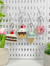 Cute Dessert Keychain Crochet Pattern