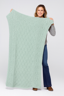 Threaded Mist Blanket Crochet Pattern