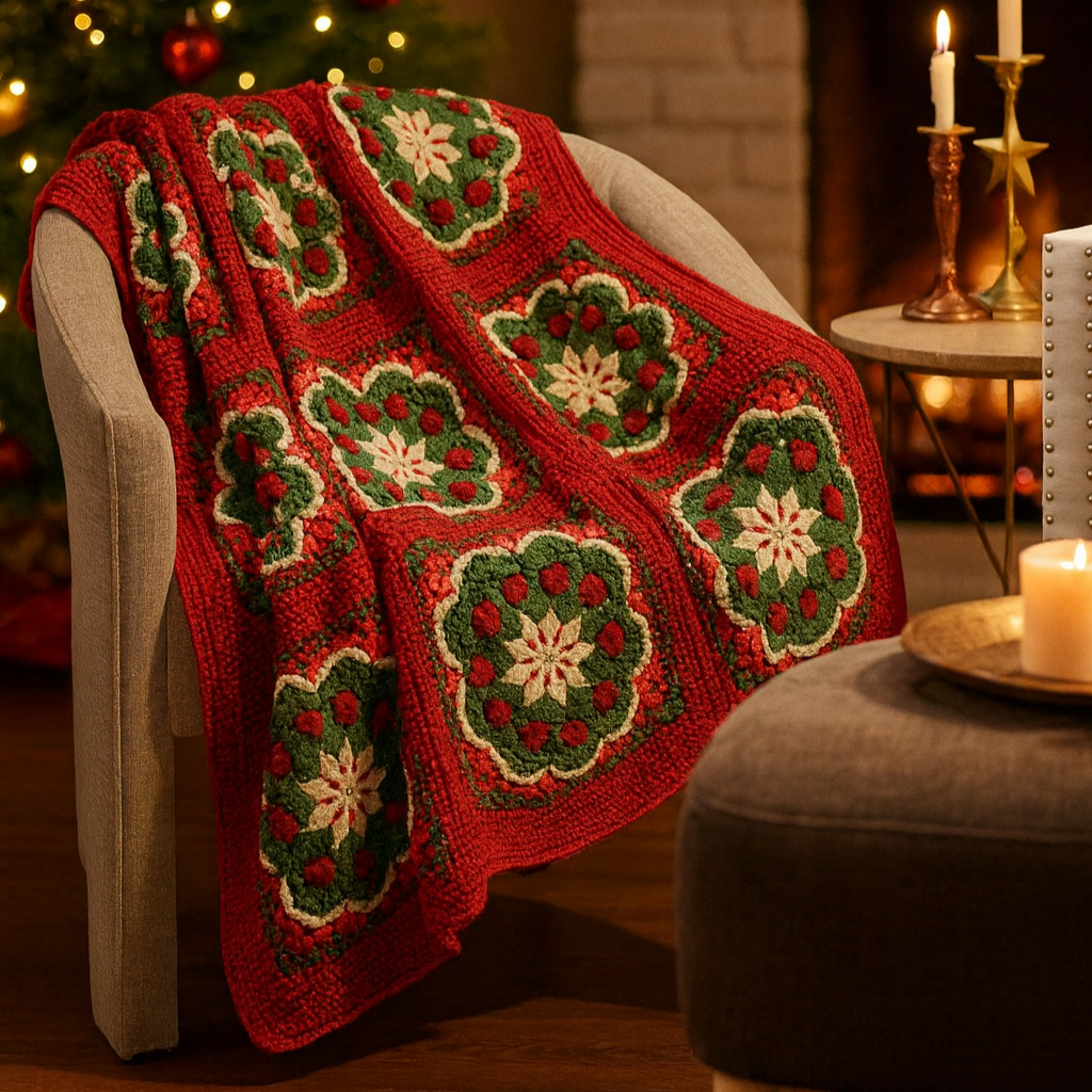 crochet blanket partten