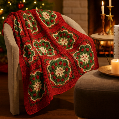 crochet blanket partten