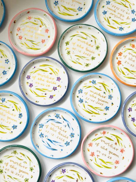 Mother of the Bride Gift, Mother of the Groom Wedding Bridesmaid Jewellery Ring Dish